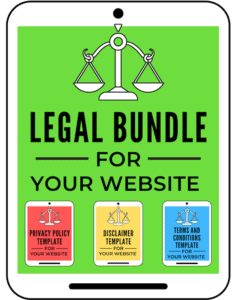 Legally protect yourself and your blog with the Legal Bundle