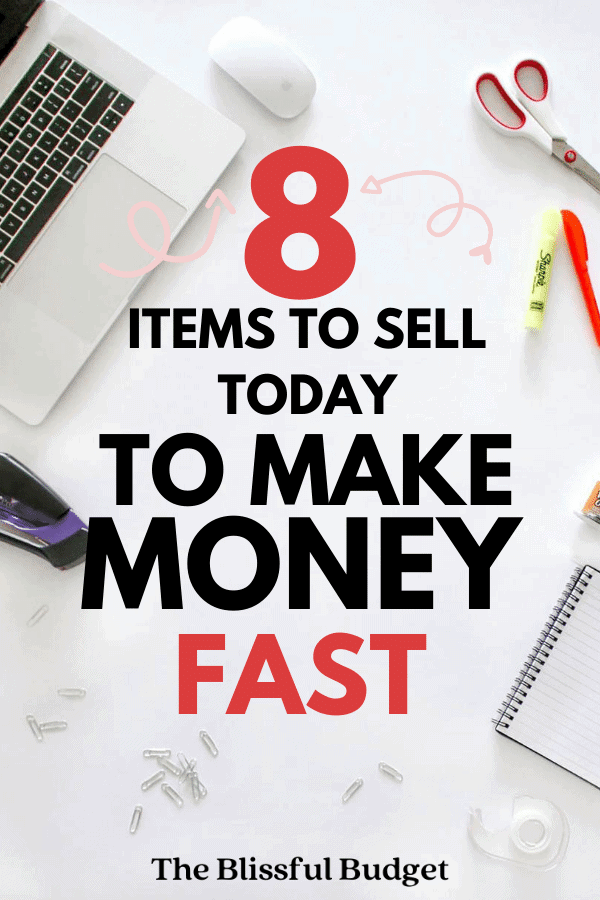 Make money fast selling items