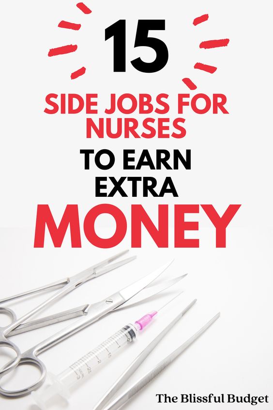 side jobs for nurses