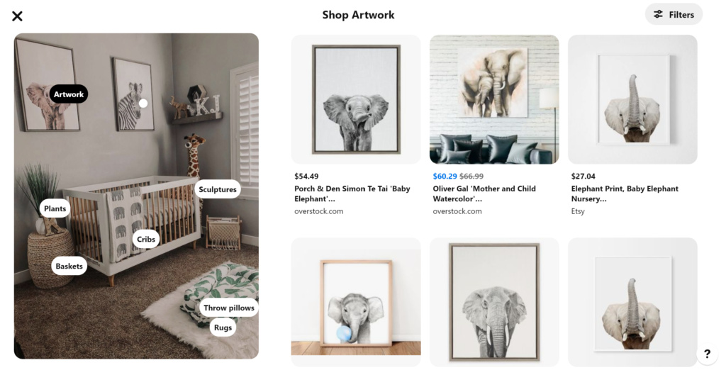Make money on Pinterest with shop the look pins