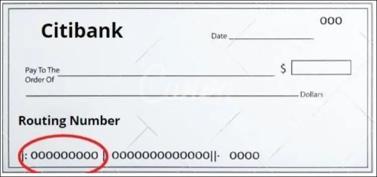 How to Citibank Routing Number Using a Check?